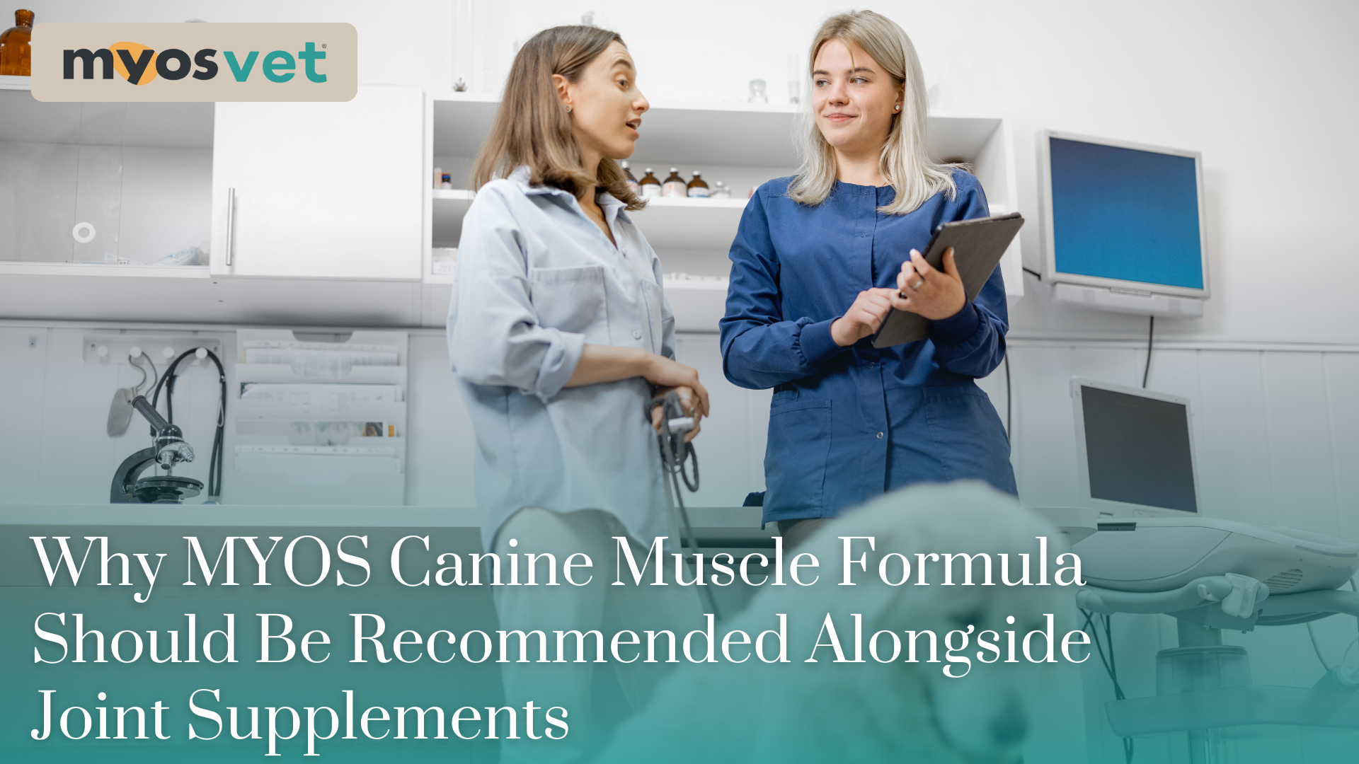 Why MYOS Canine Muscle Formula Should Be Recommended Alongside Joint Supplements