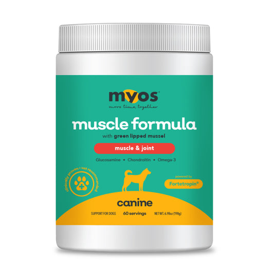 MYOS Canine Muscle & Joint Formula with Green Lipped Mussel